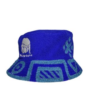 Napken x DOT Made Geom blue bucket hat