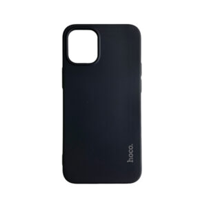 Hoco iPhone 12 Mini Liquid Silicone Black smartphone case