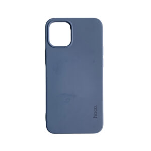 Hoco iPhone 12 Mini Liquid Silicone Light Blue smartphone case