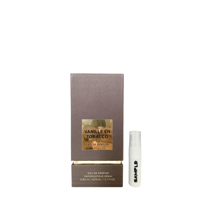 Vanille En Tobacco Eau De Parfum sample 5ml - DOT Made