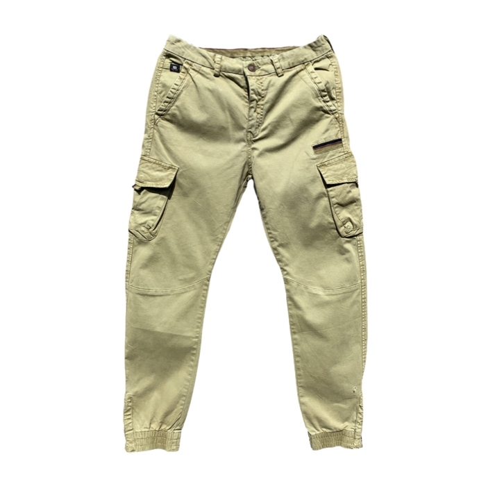 PeiPi 9391 Khaki Cargo Jogger Pants - DOT Made