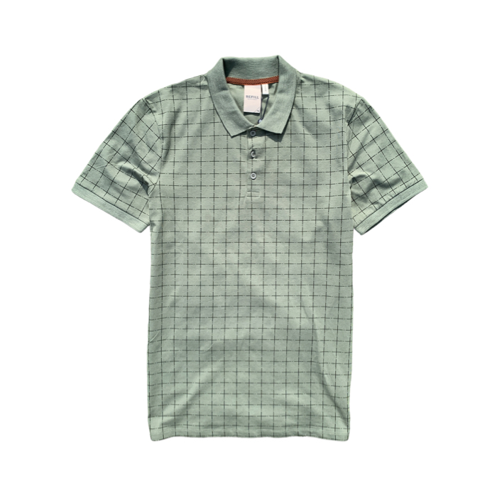 FILL Ma-Teunis TSS Army Green Polo Golf Shirt - Short sleeves