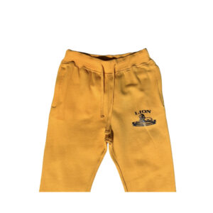 AW22 Lion Safety Matches yellow sweatpants