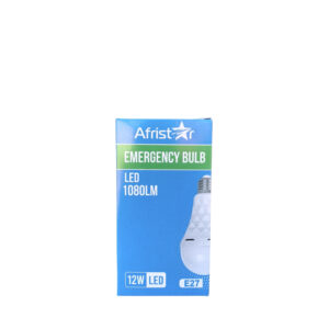 Afristar Emergency Bulb LED 1080LM 12W 6pack - E27 - Load Shedding