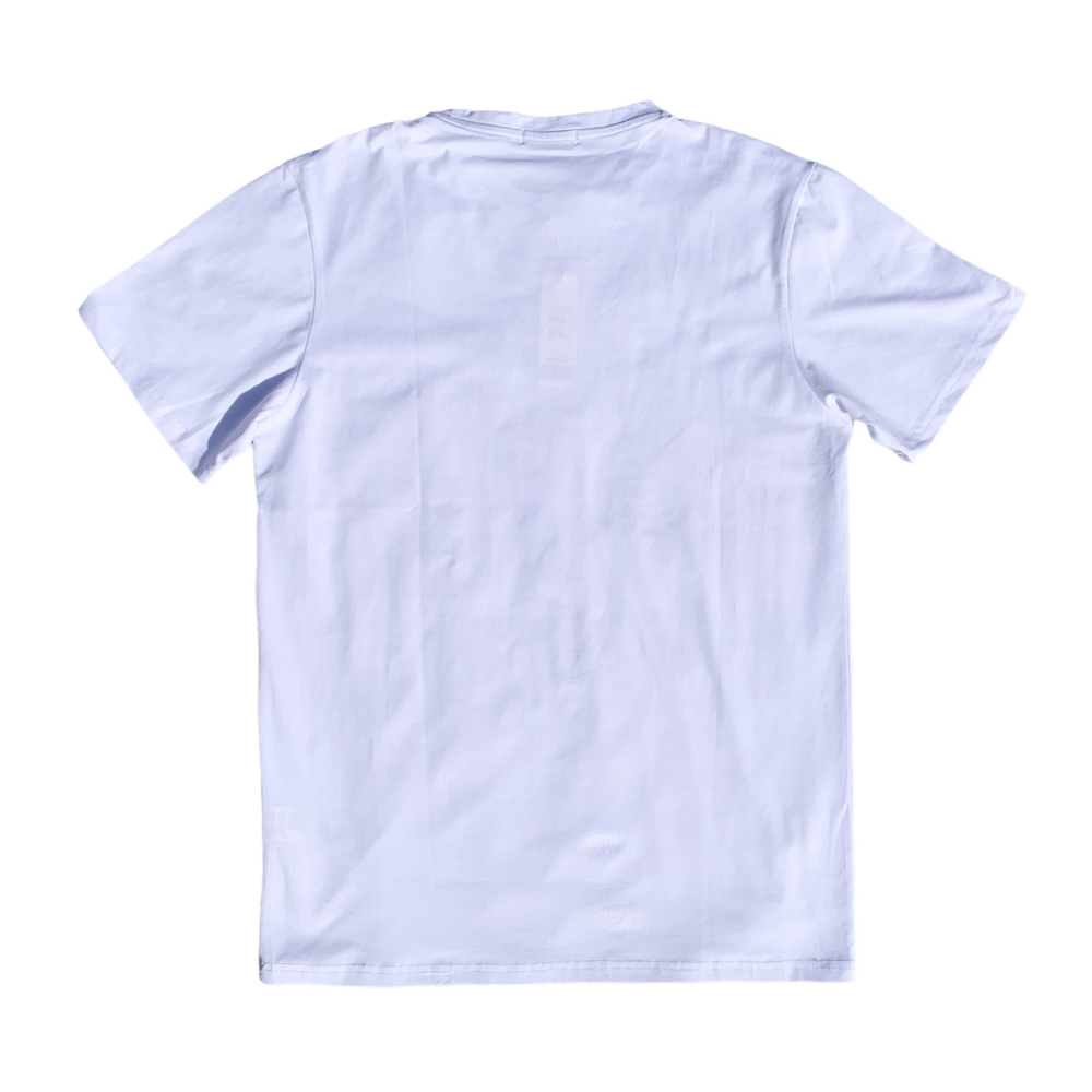 Speed Freak White Crewneck T-Shirt - DOT Made