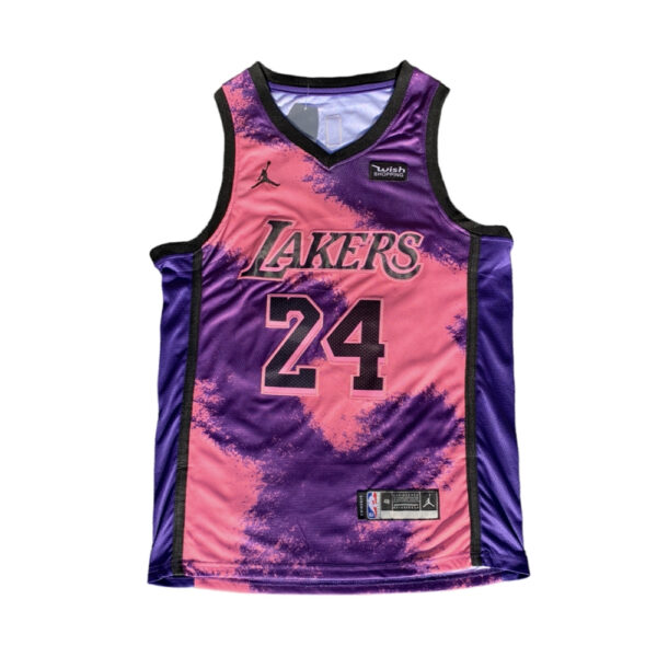 Lakers 24 Purple Pink Basketball Vest - DOT Made