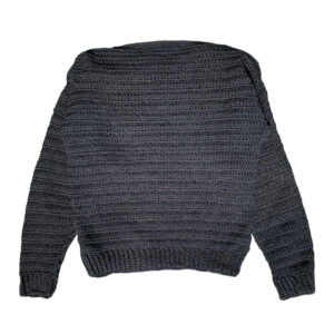Shifta Satan Hand Knit Black Sweater