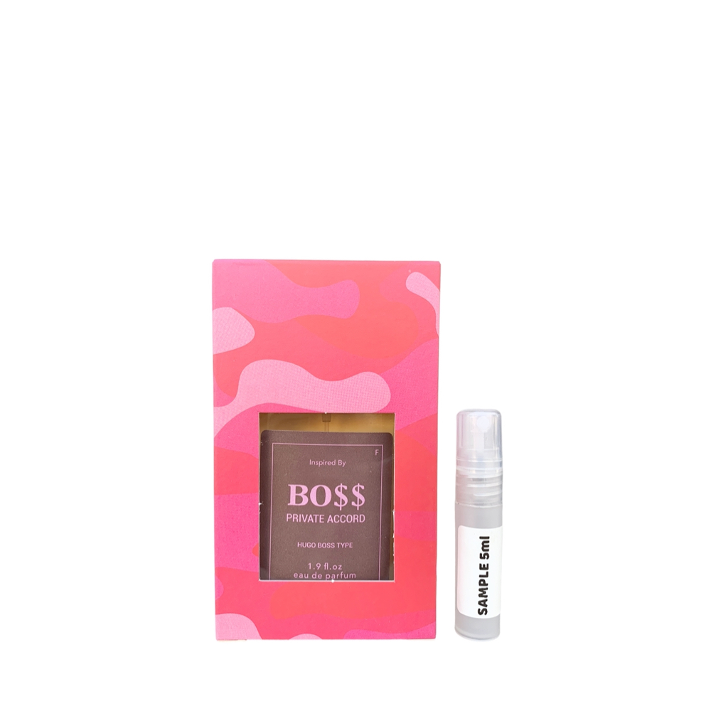 Hugo boss the scent private accord for 2024 her sample