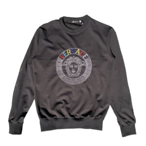 Medusa Logo Black Tracksuit - Sweatshirt