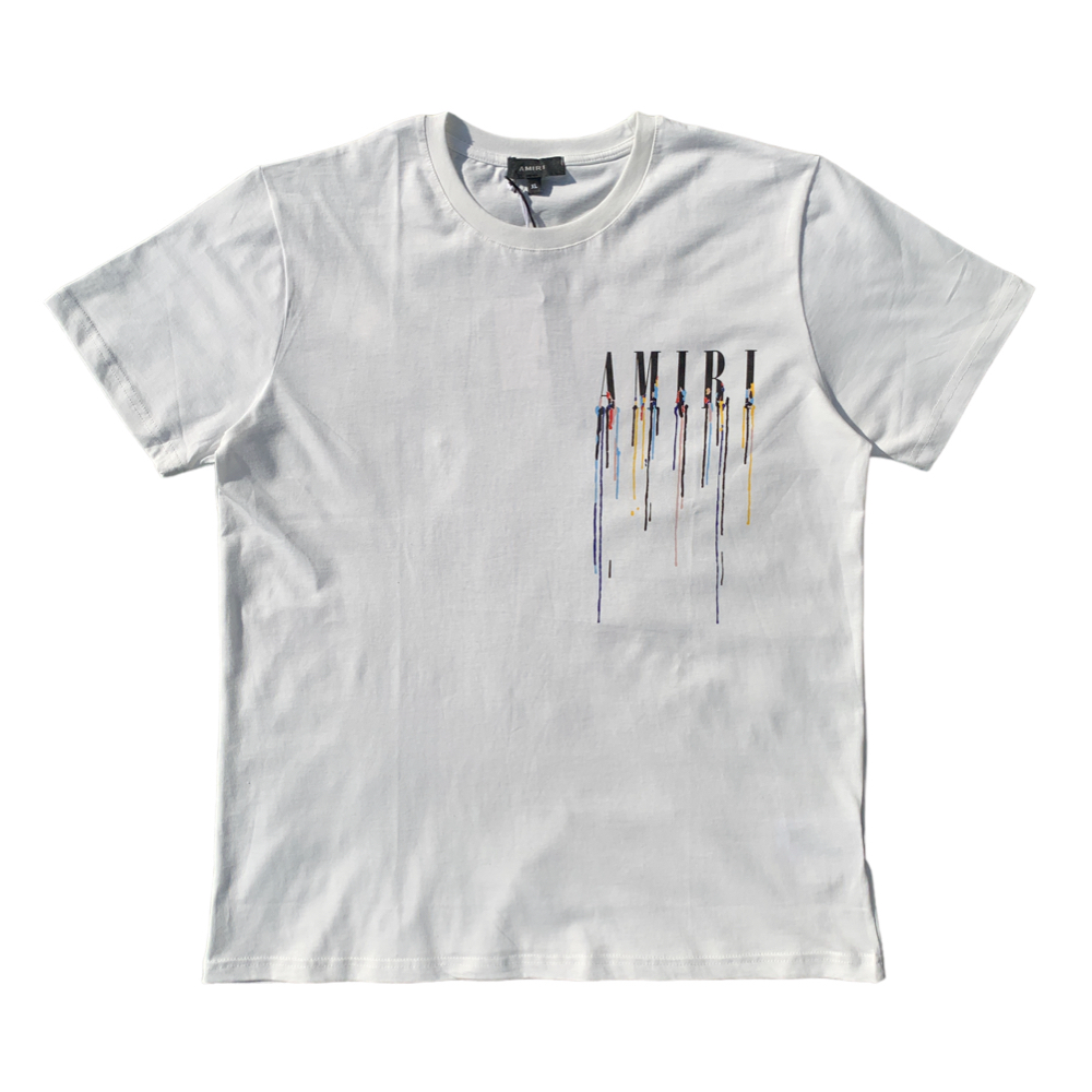 DSQUARED2 DRIP SPRAY T-SHIRT WHITE