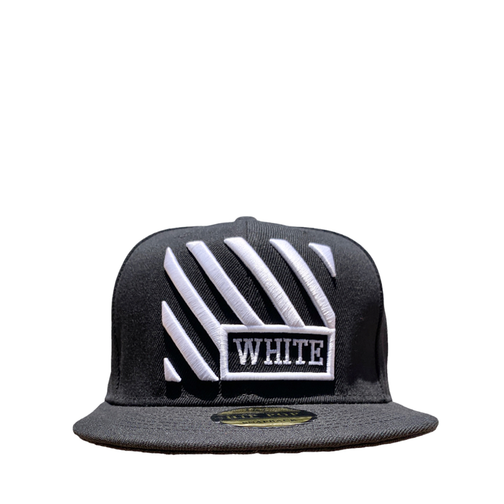 Off white black top cap