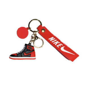 Nike Jordan 01 Sneaker Retro OG Basketball Red Keychain