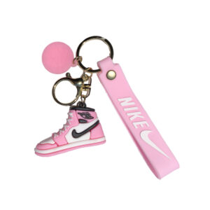 Nike Jordan 01 Sneaker Basketball Pink Keychain