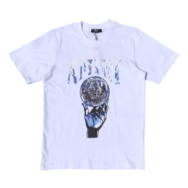 Crystal Ball cotton T-shirt, AMIRI