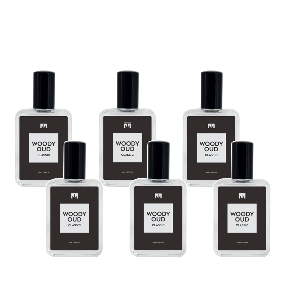 6-Pack Woody Oud Classic Eau De Parfum 30ml - DOT Made