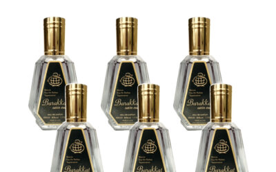 6-Pack Fragrance World Barakkat Satin Oud Eau De Parfum 50ml