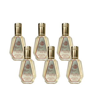 6-Pack Fragrance World Barakkat Rouge 540 Extrait De Parfum 50ml