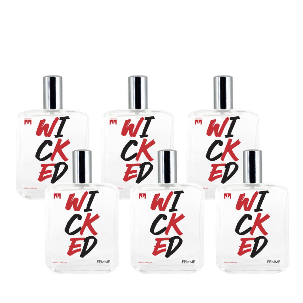 6-Pack Wicked Femme Eau De Parfum 80ml - DOT Made