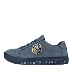 Roberto Raniera G810-6 Dark Grey Low-Top Sneakers