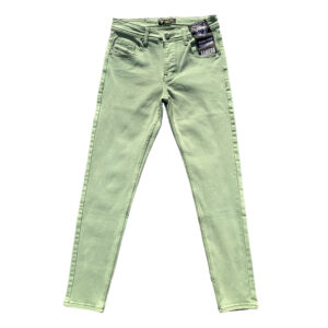 Roberto Raniera M03 Sage Green Stretch Denim Jeans