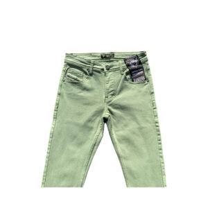 Roberto Raniera M03 Sage Green Stretch Denim Jeans
