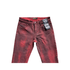 Roberto Raniera M01 Ruby Red Stretch Denim Jeans