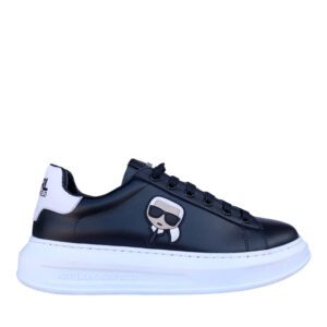 Karl Lagerfeld KL50355-000 Cartoon Logo Black-White Low Top Sneakers