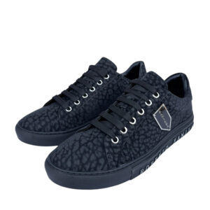 Roberto Raniera G810-1 Black Low-Top Sneakers