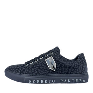 Roberto Raniera G810-1 Black Low-Top Sneakers