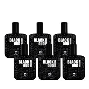 6-Pack Motal Perfumes Black Oud Classic Parfum 40ml