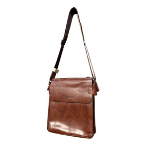 Victory Brown Leather Shoulder Bag