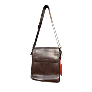 Victory SS24 Chocolate Brown Leather Shoulder Bag